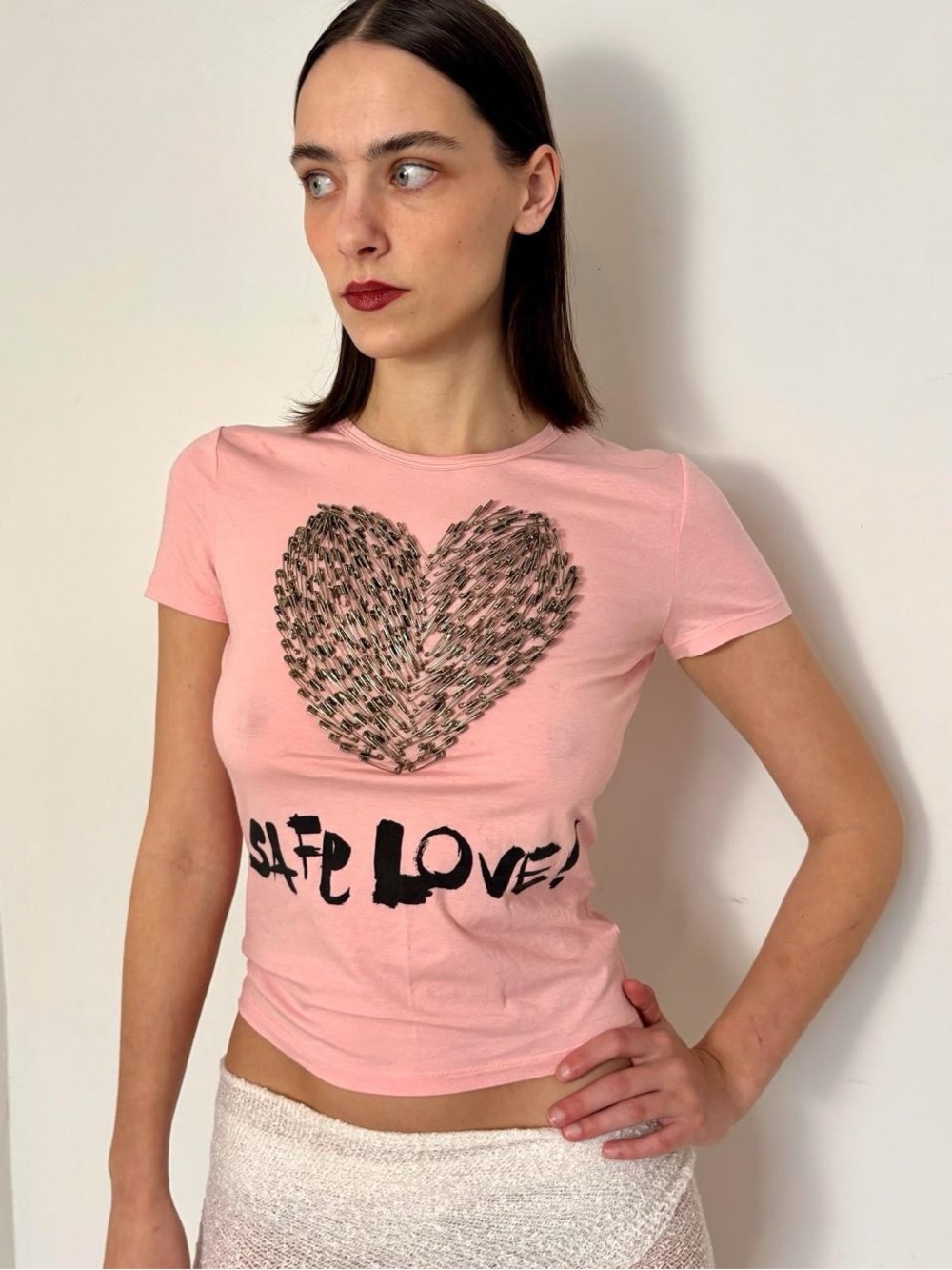 S/S 2001 Moschino “Safe Love” runway top - Picture 7 of 8